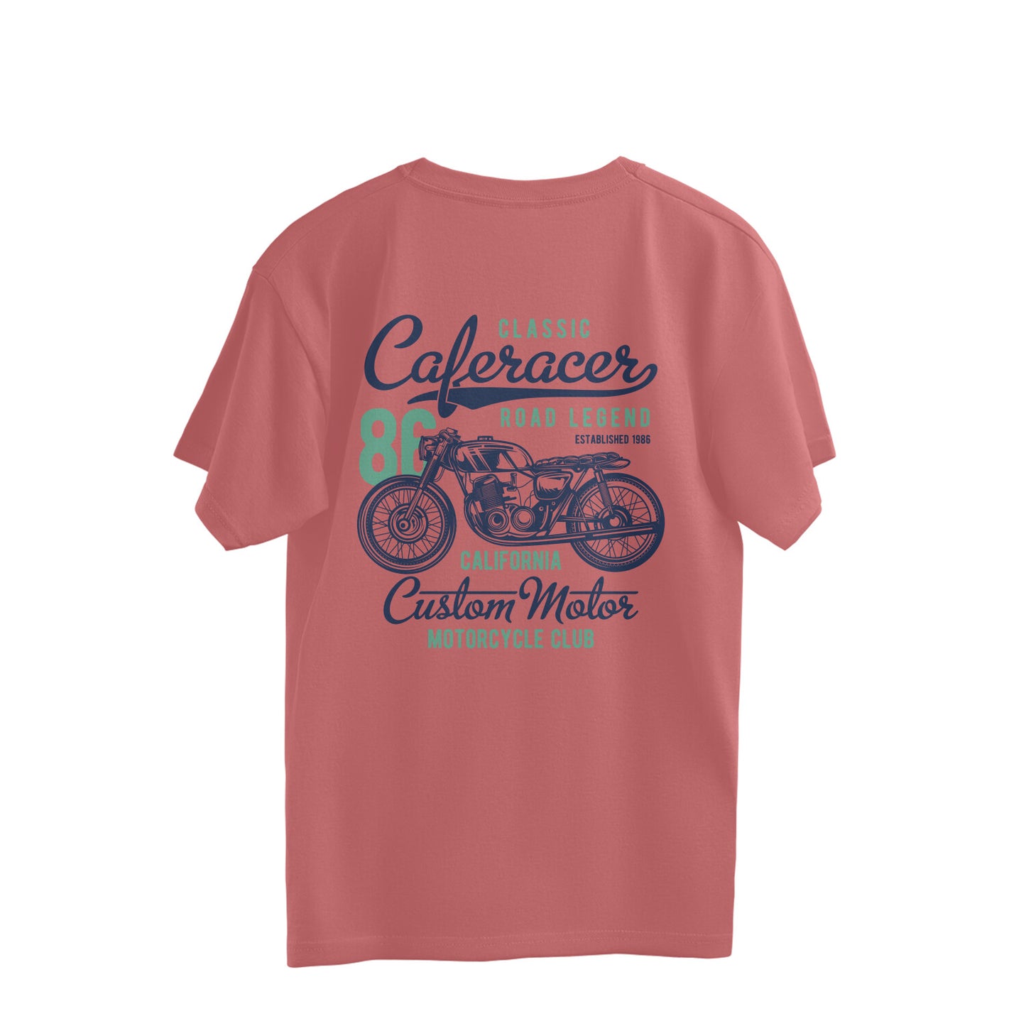 Cafe Racer Classic motorworks - (Back Printed) Oversize T-shirt