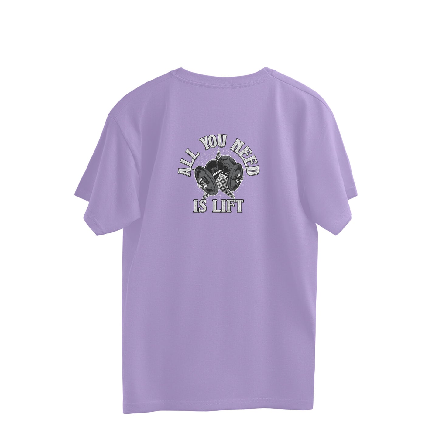 No Pain No Gain - Lift is all u need - Oversized - Motivational Gym T-Shirt
