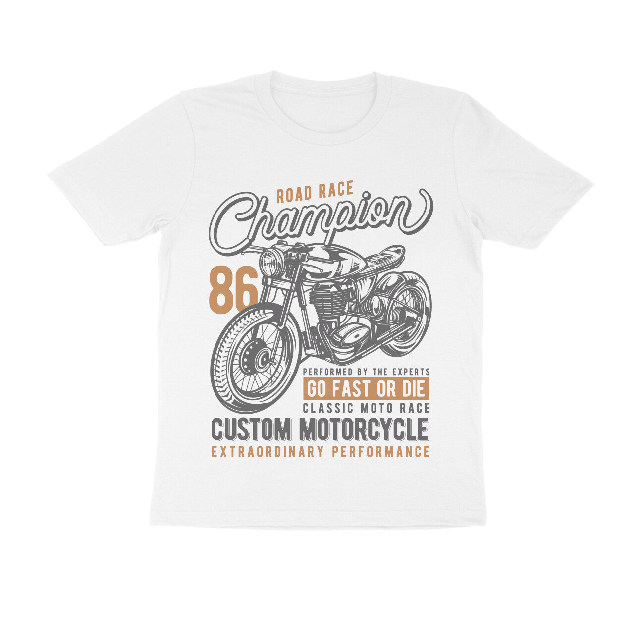 RR Champion - Custom Motorcycle - Bobber T-Shirt