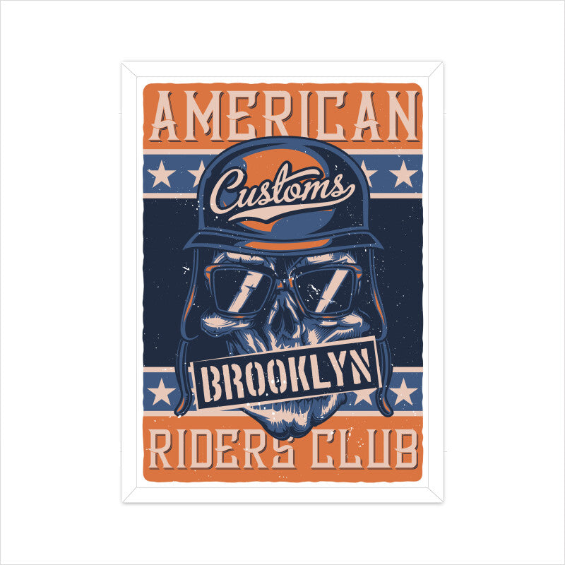 American Riders Club - Brooklyn Poster
