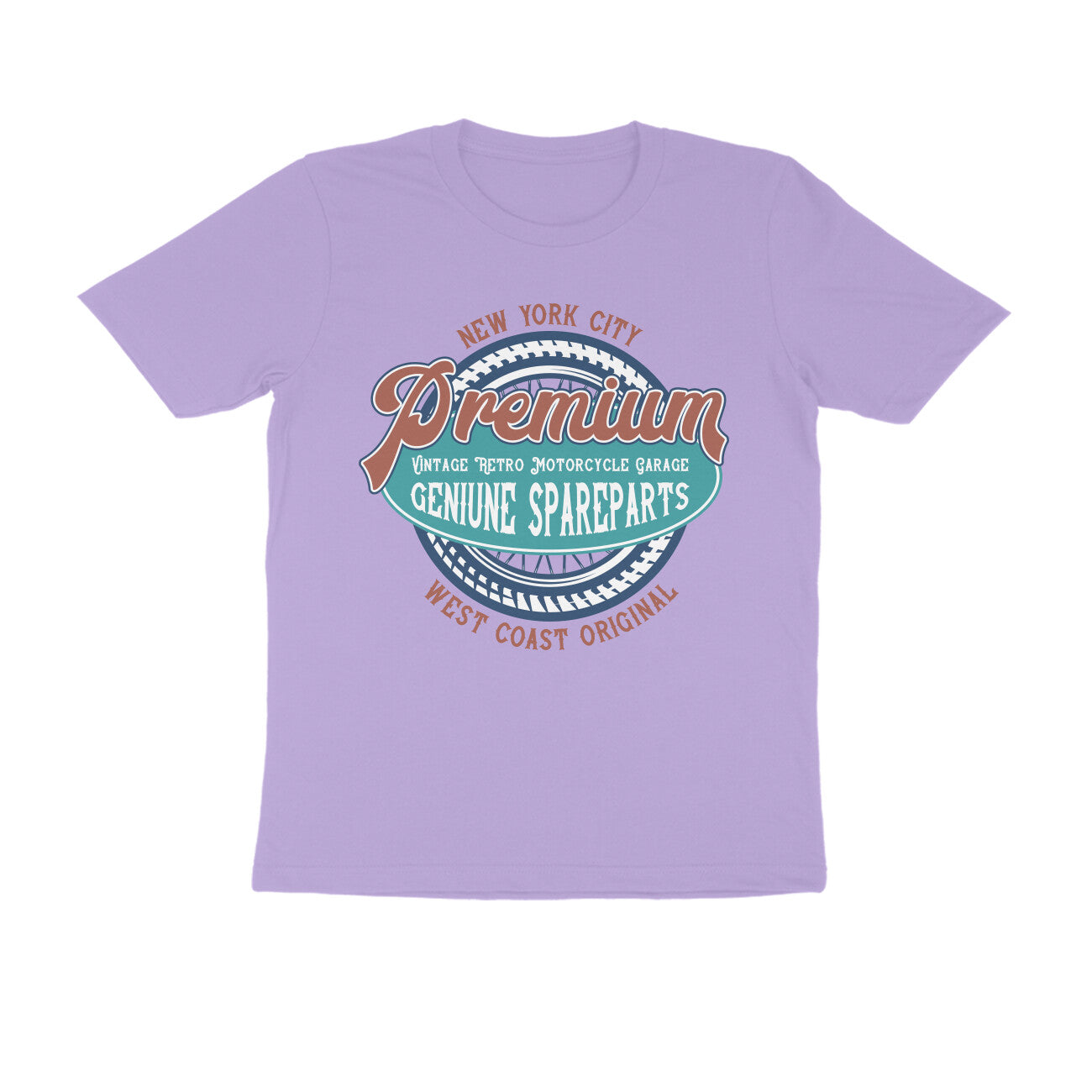 NYC Premium genuine spareparts for Vintage motorcycles T-shirt