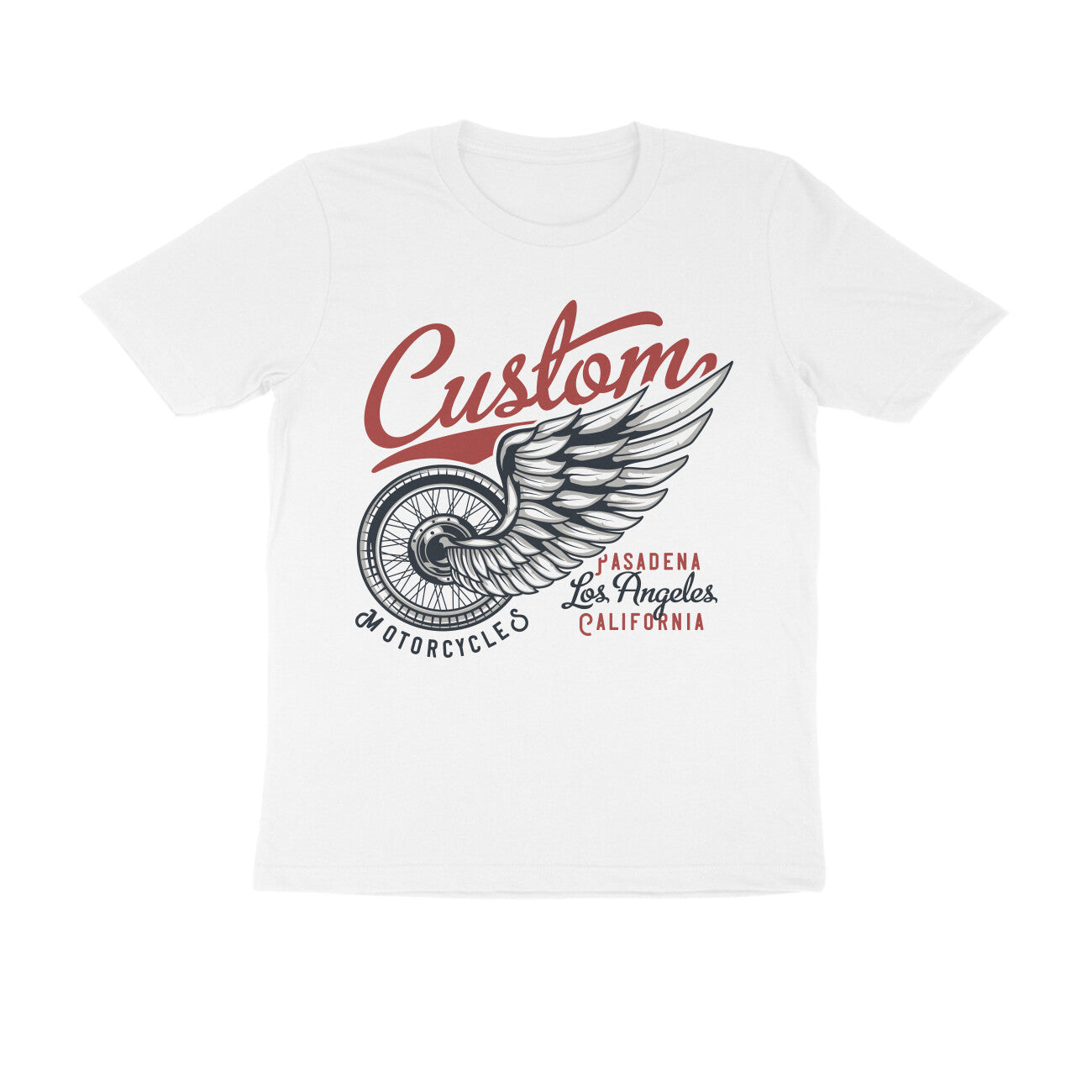 Custom Motorcycles - Pasadena LA - California T-Shirt