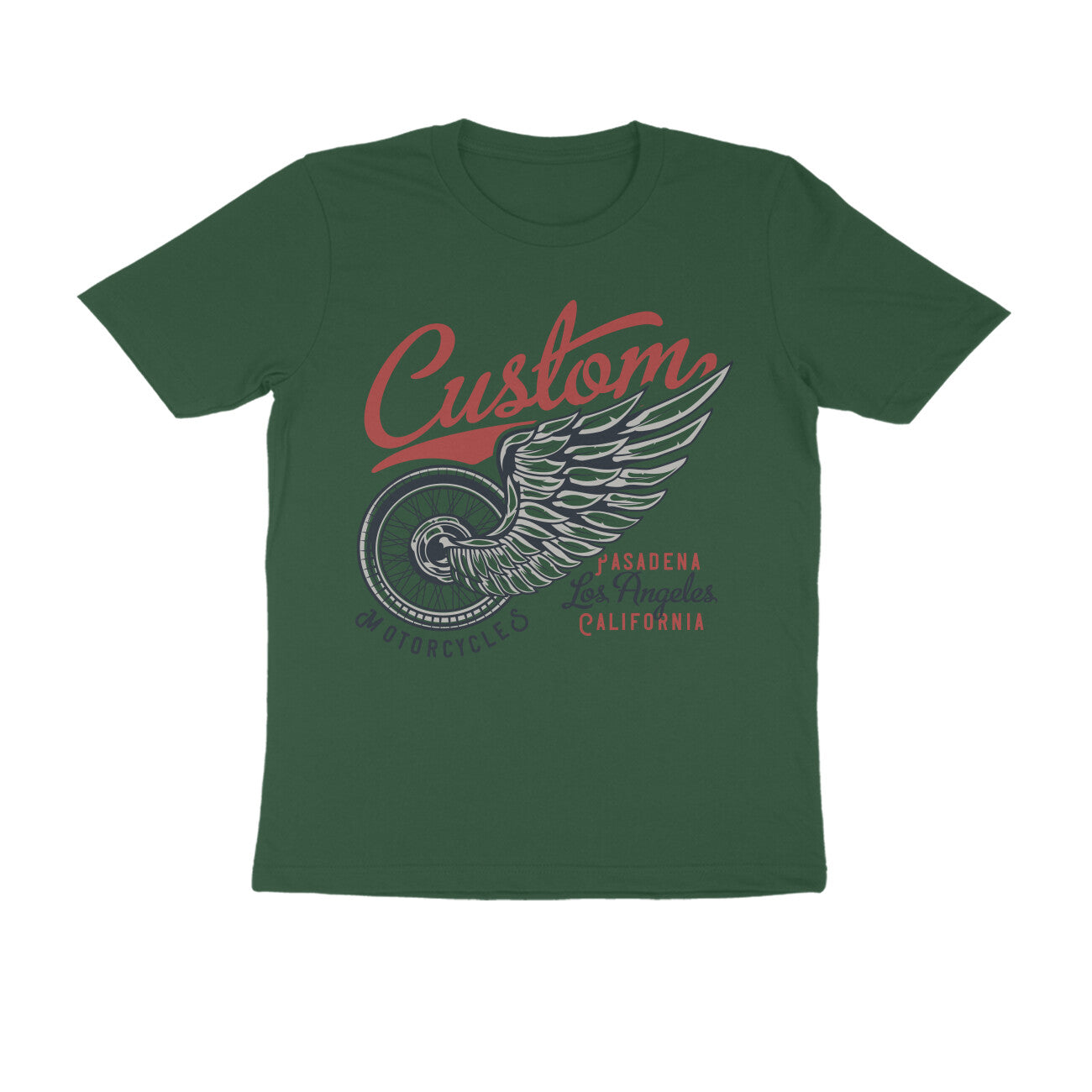Custom Motorcycles - Pasadena LA - California T-Shirt