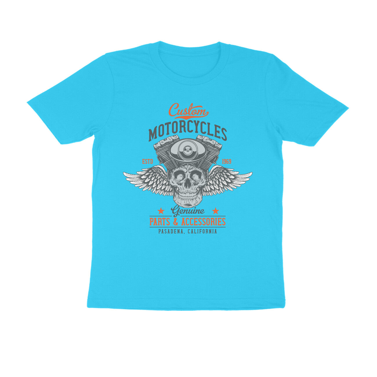 Custom Motorcycles Parts & Accessories California Graphic T-Shirt