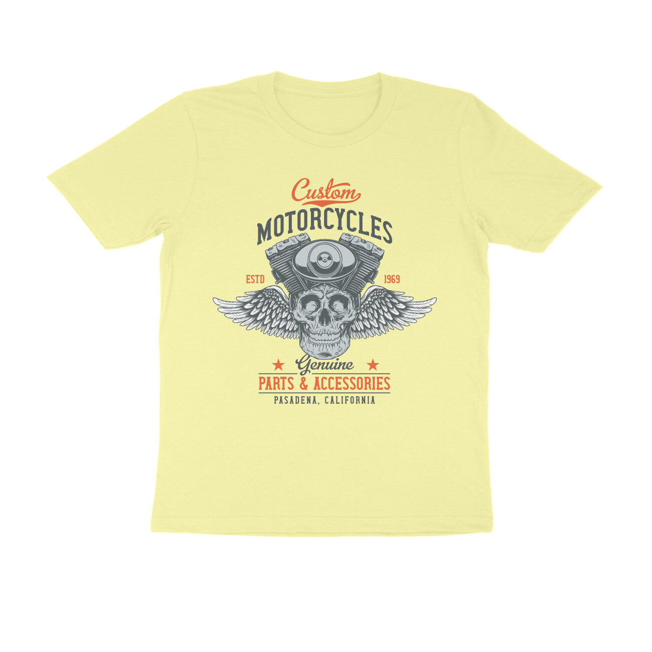 Custom Motorcycles Parts & Accessories California Graphic T-Shirt