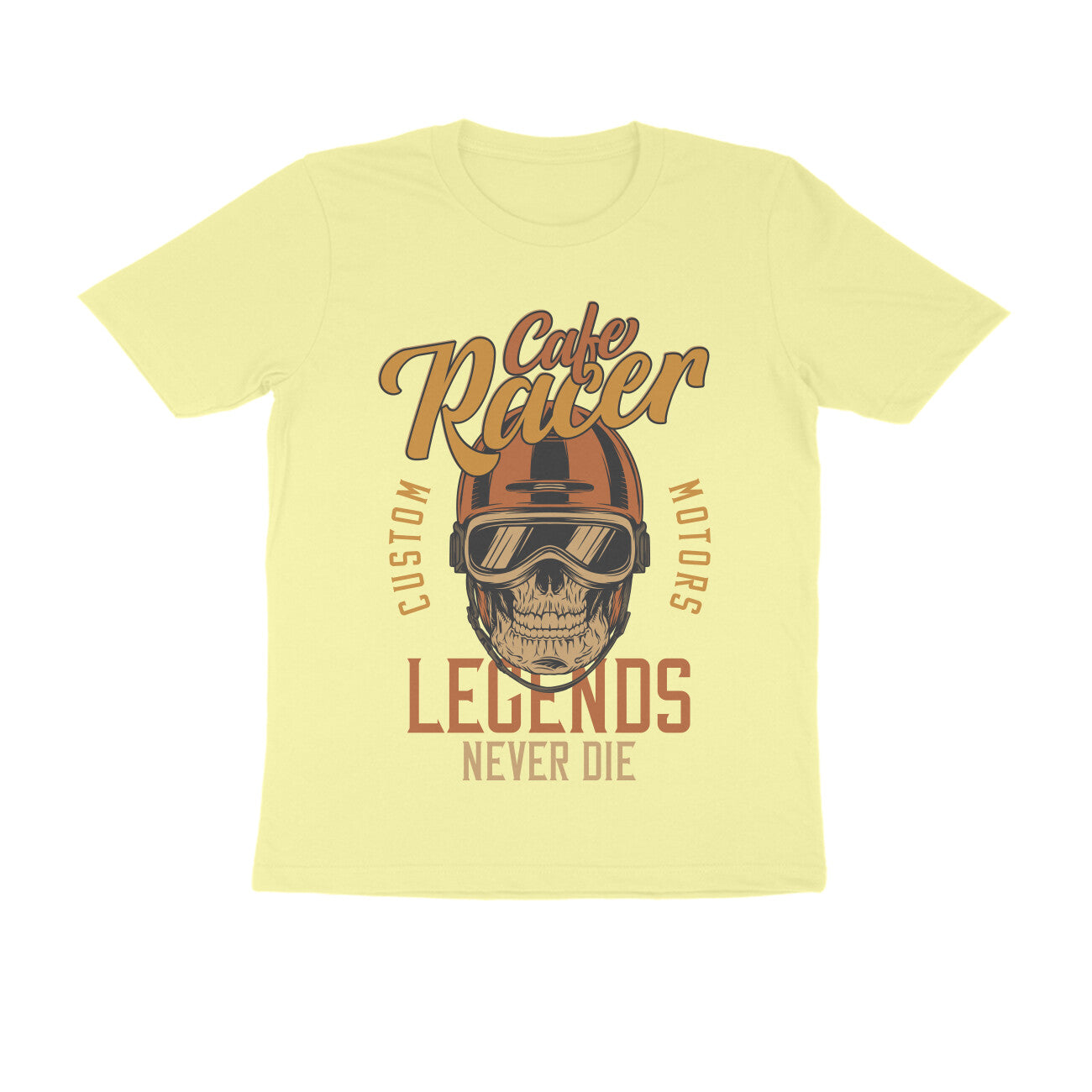 Cafe Racer Legends Never Die - Custom motors - T-Shirt