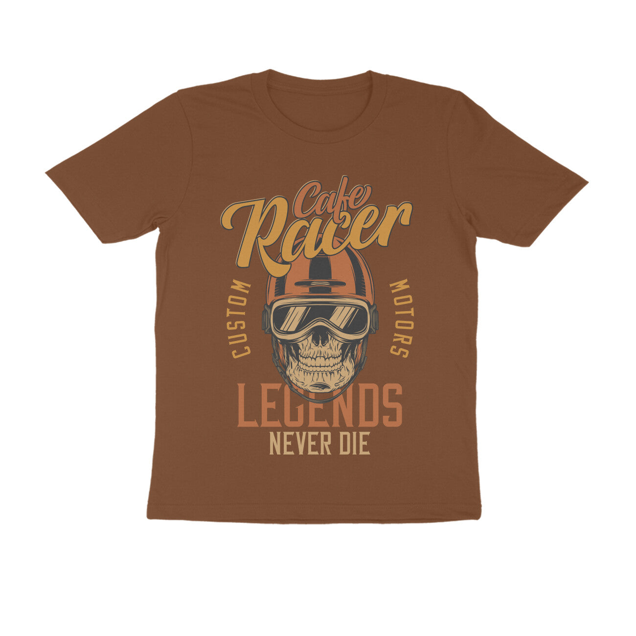 Cafe Racer Legends Never Die - Custom motors - T-Shirt