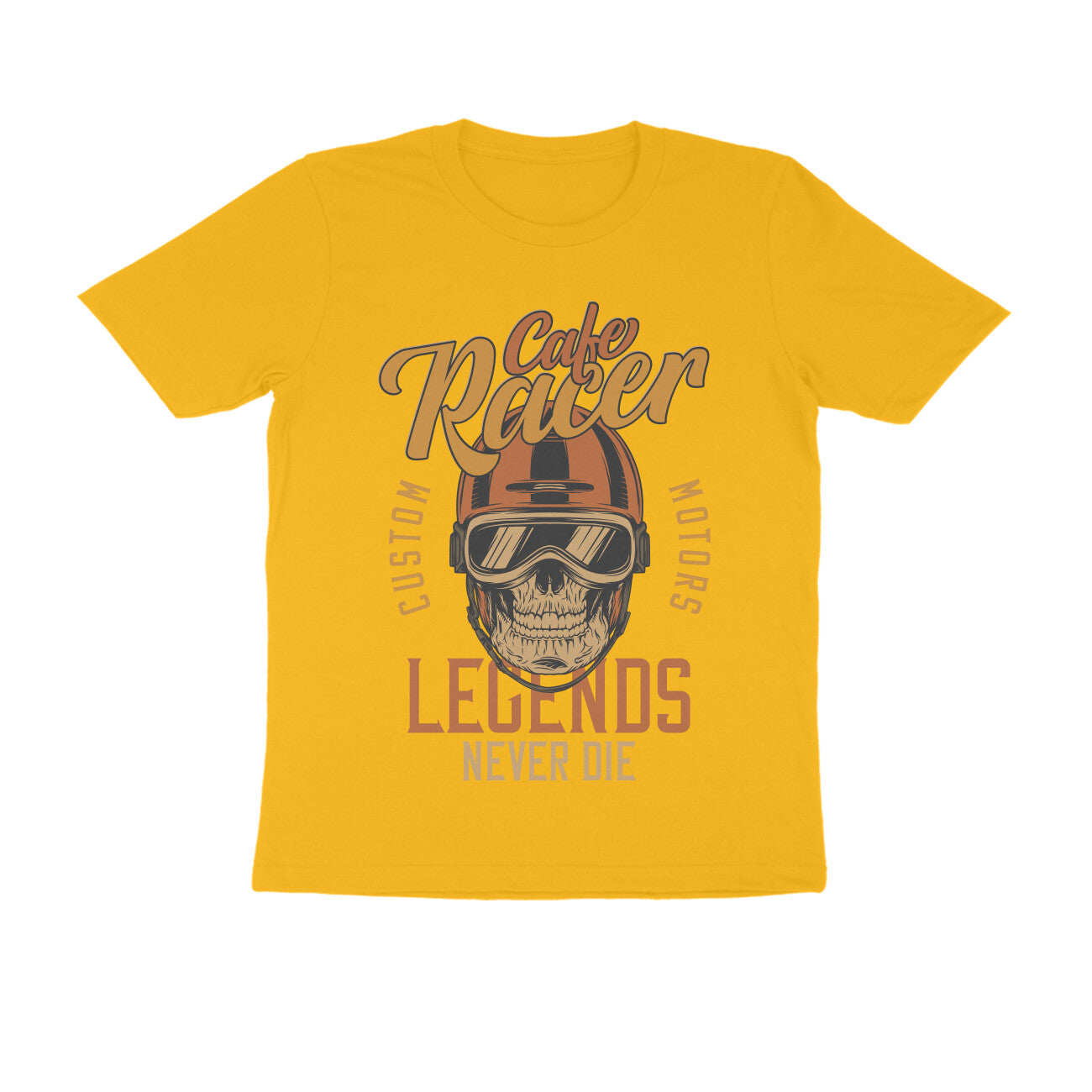 Cafe Racer Legends Never Die - Custom motors - T-Shirt