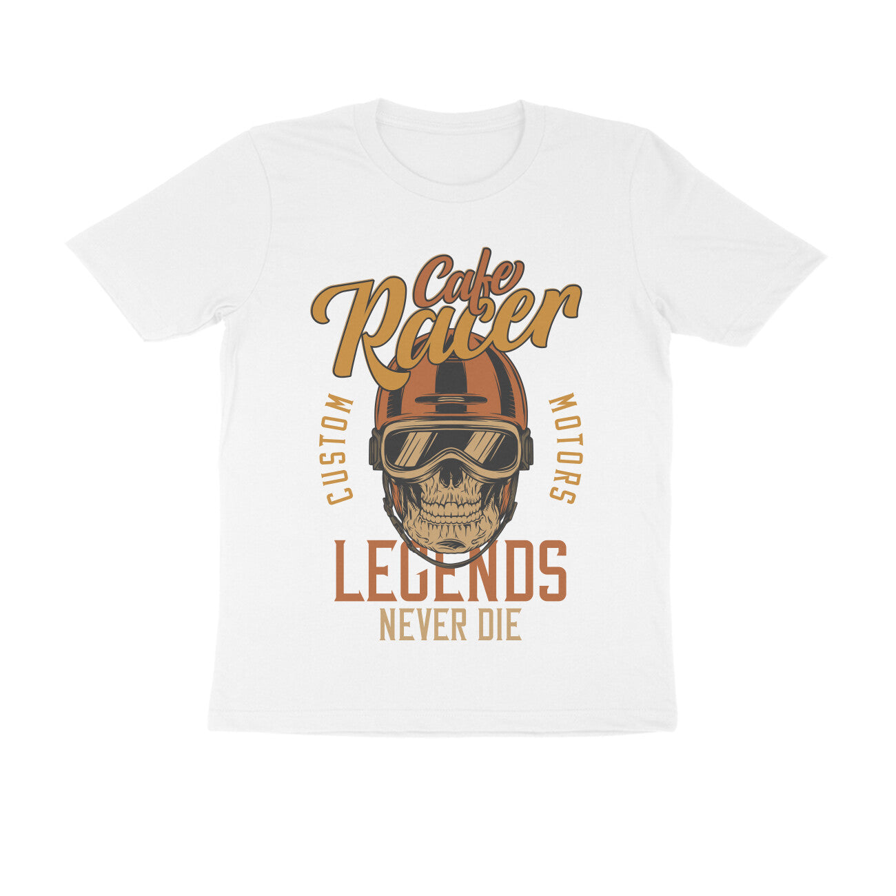 Cafe Racer Legends Never Die - Custom motors - T-Shirt