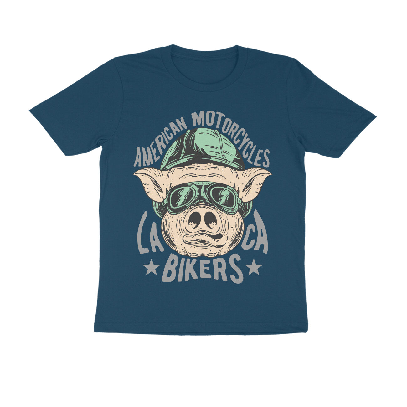 American Motorcycles LA California Bikers Wild Hogs T-Shirt