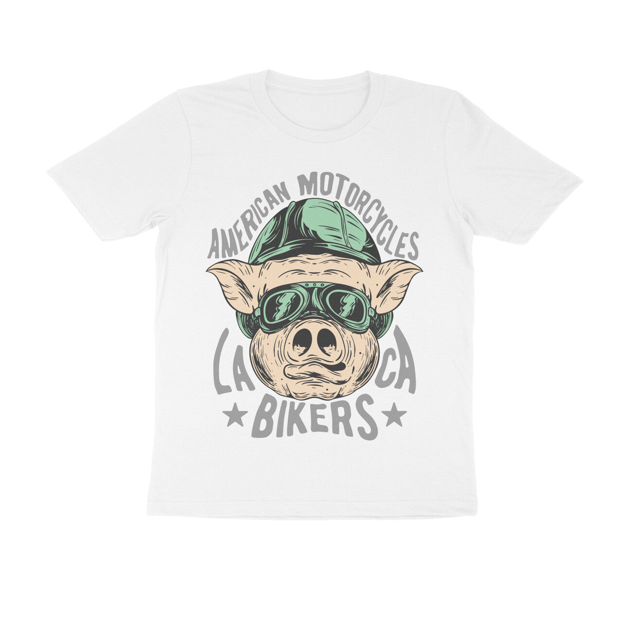 American Motorcycles LA California Bikers Wild Hogs T-Shirt