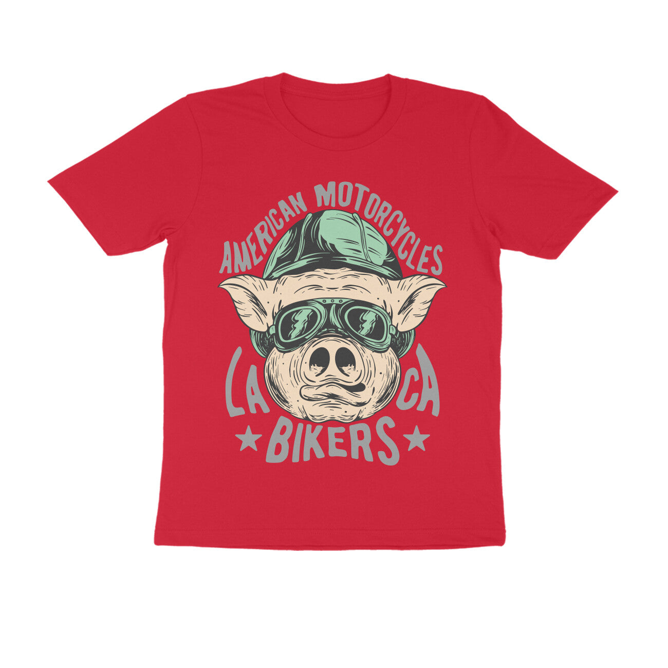 American Motorcycles LA California Bikers Wild Hogs T-Shirt