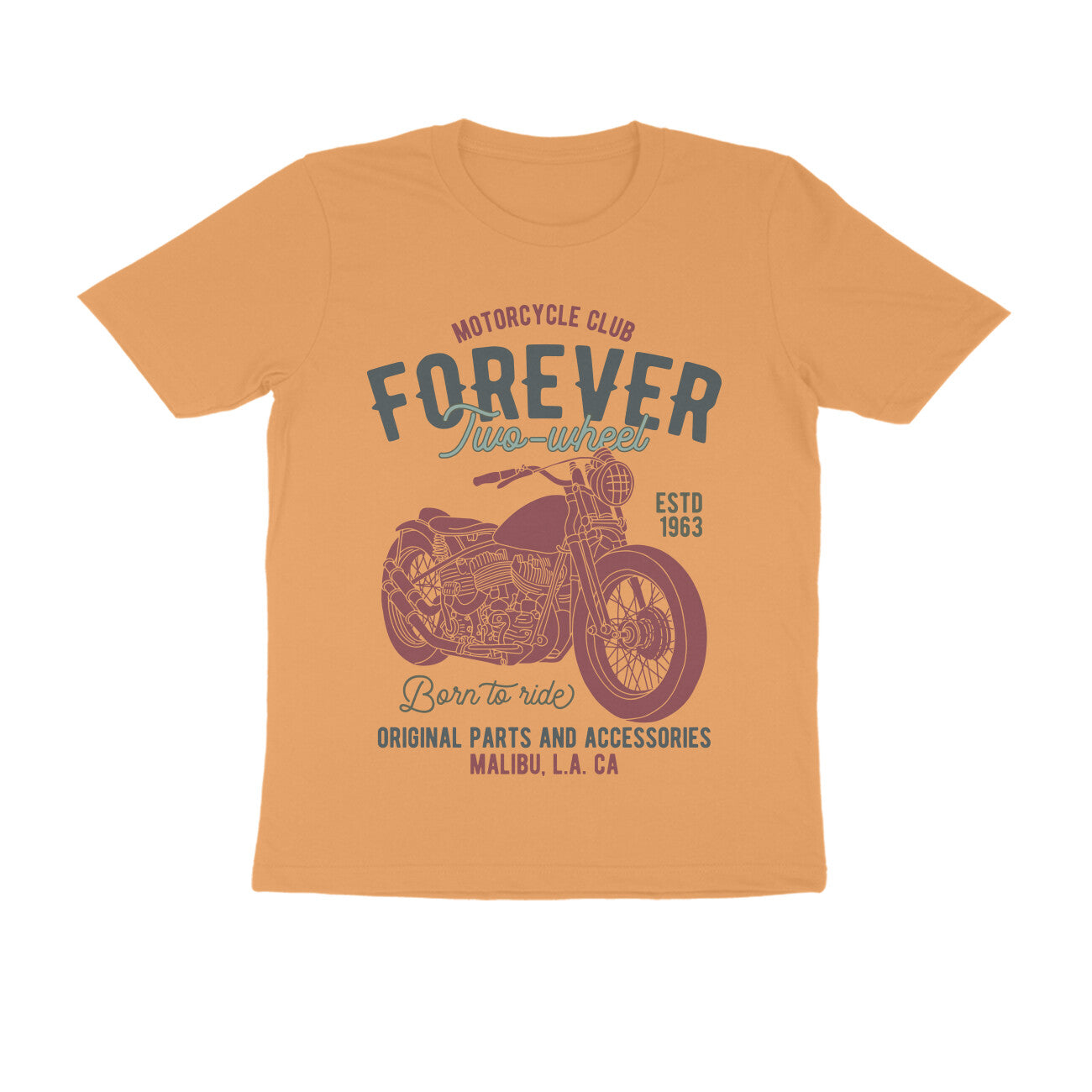 Motorcycle Club Forever two wheels - Bobber T-Shirt