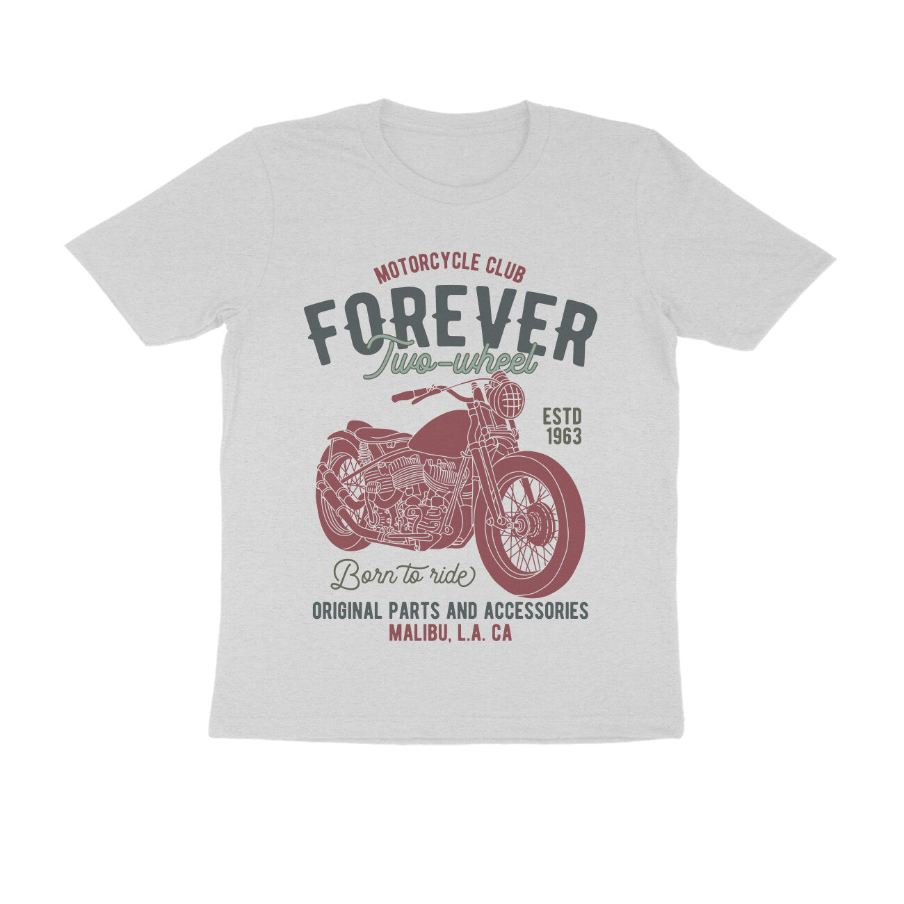 Motorcycle Club Forever two wheels - Bobber T-Shirt