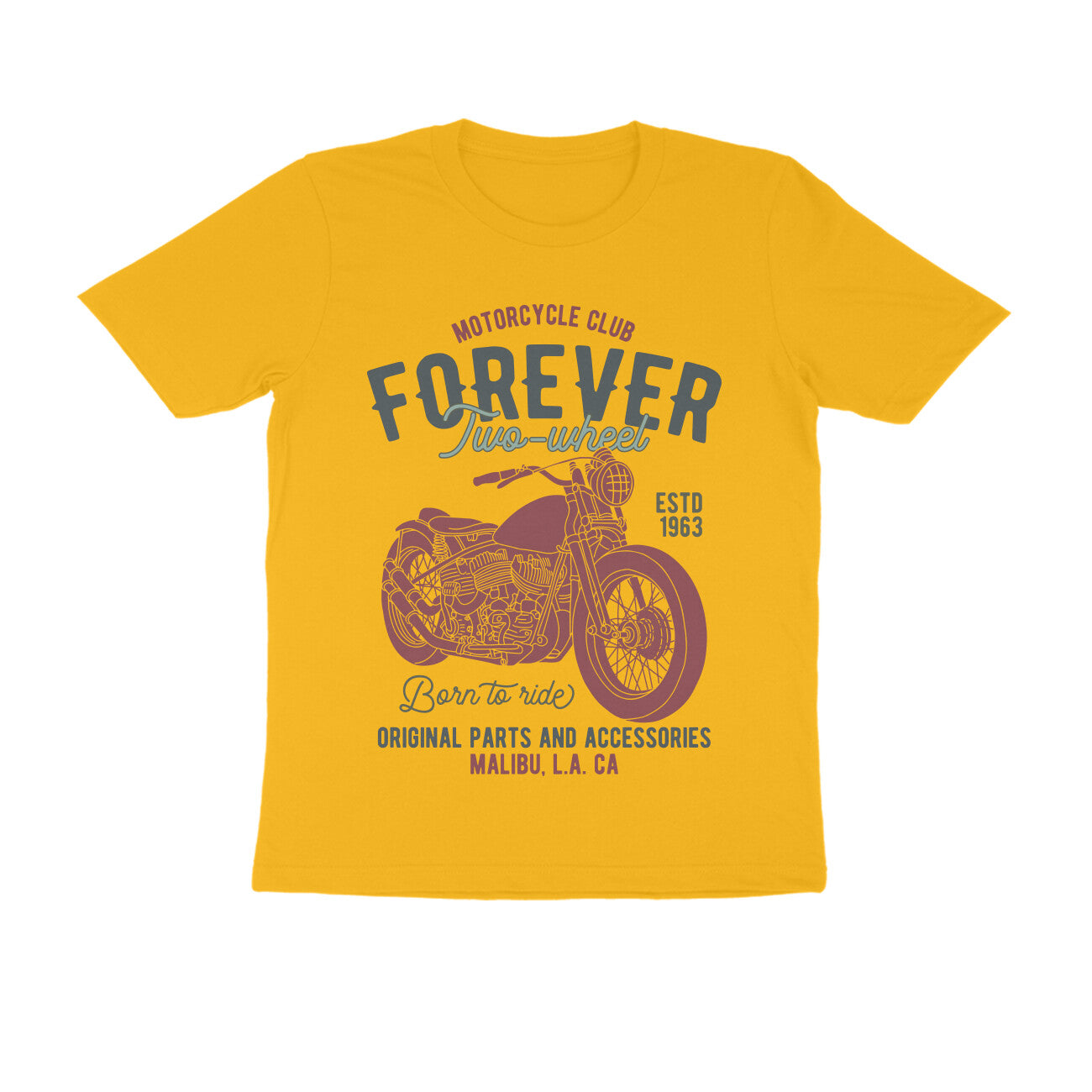 Motorcycle Club Forever two wheels - Bobber T-Shirt