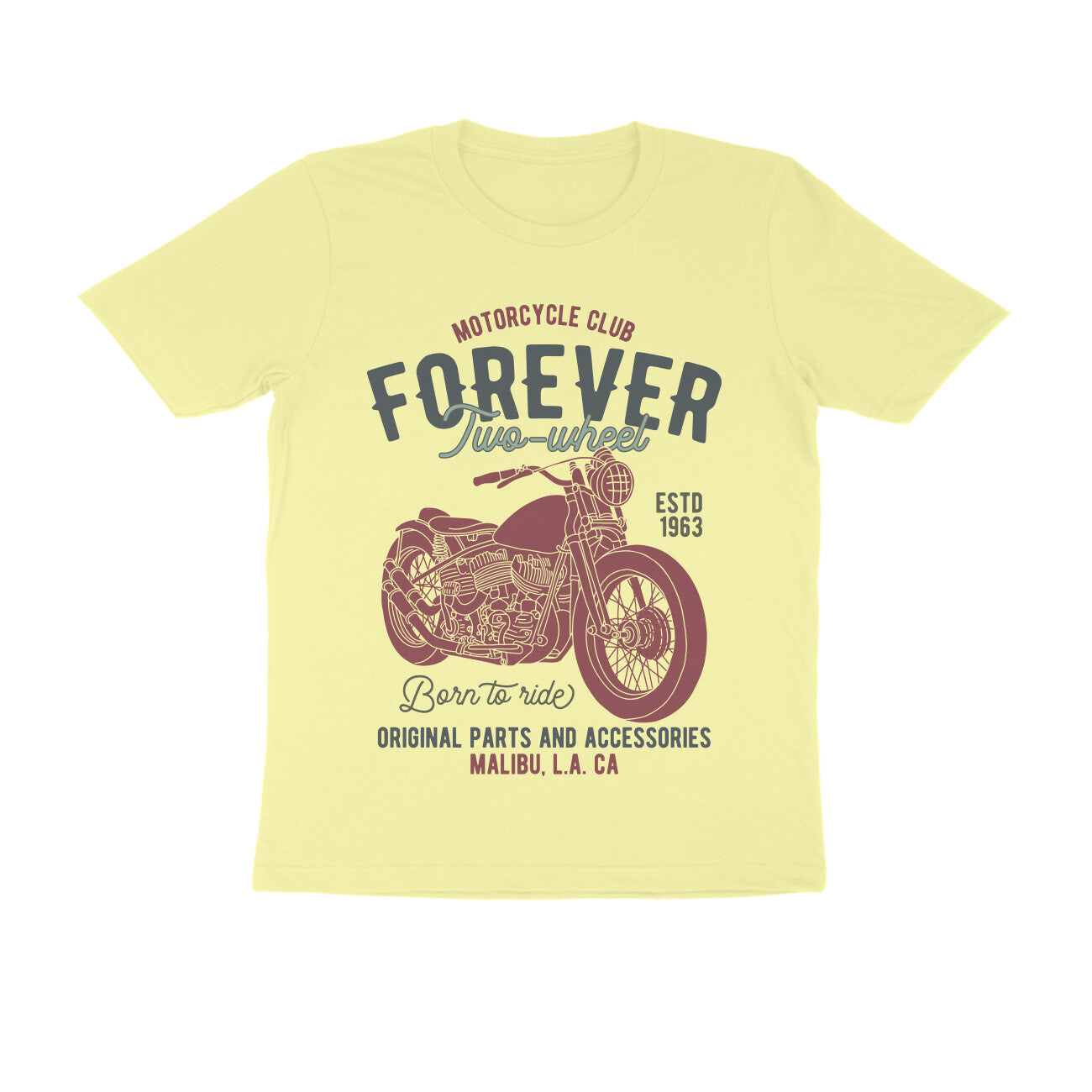 Motorcycle Club Forever two wheels - Bobber T-Shirt