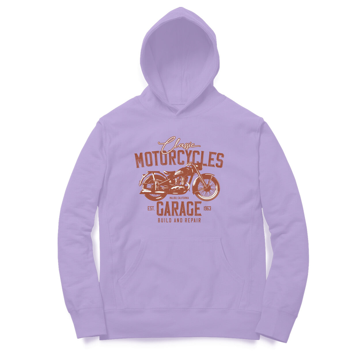 Authentic Classic Motorcycles Garage - Ride to Live - OG Biker Hoodie