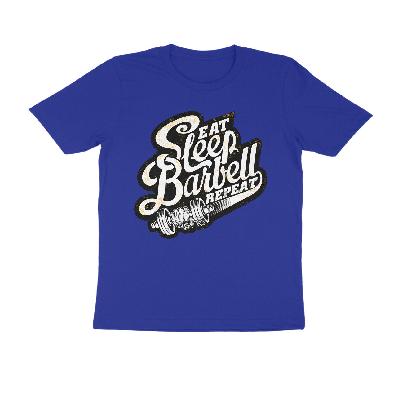 Eat Sleep Barbell Repeat - T-Shirt