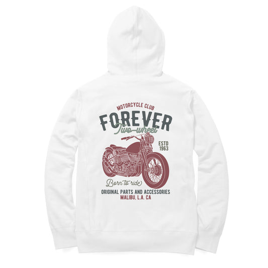 Forever Two Wheel Motorcycle Club Retro - Hoodie