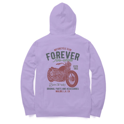 Forever Two Wheel Motorcycle Club Retro - Hoodie