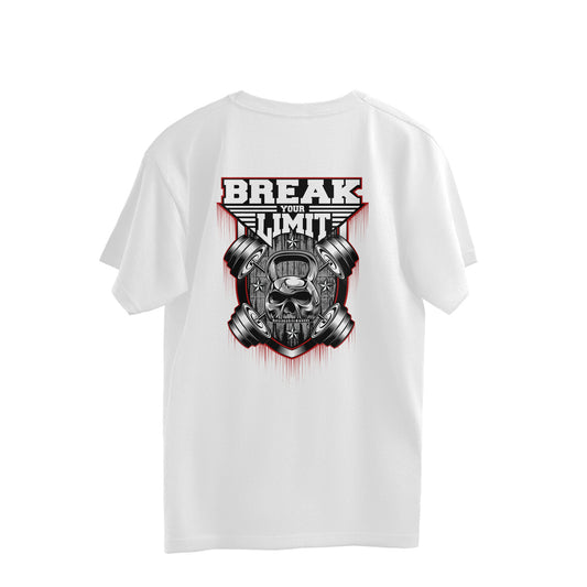 Break your limit - Back printed Graphic - Oversized T-Shirt