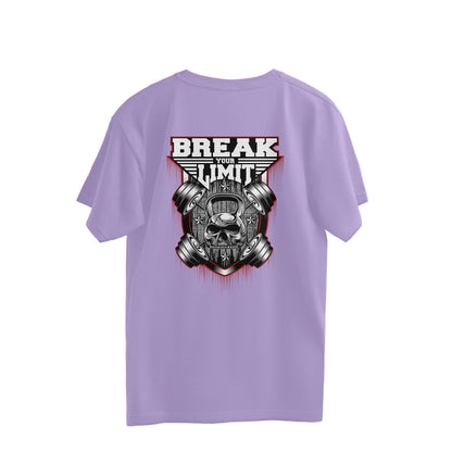 Break your limit - Back printed Graphic - Oversized T-Shirt