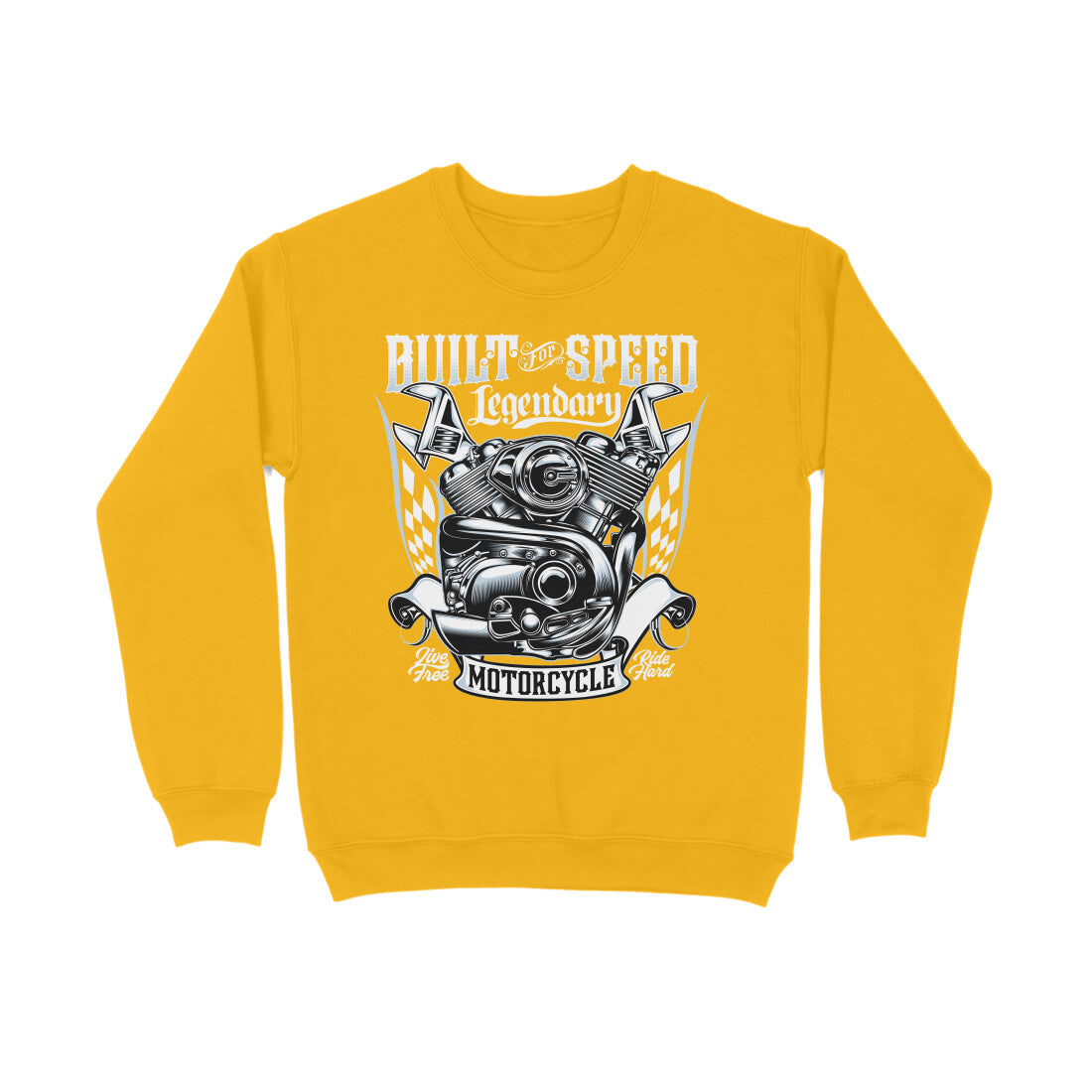 Built for Speed Legendary Motorcycle Sweatshirt