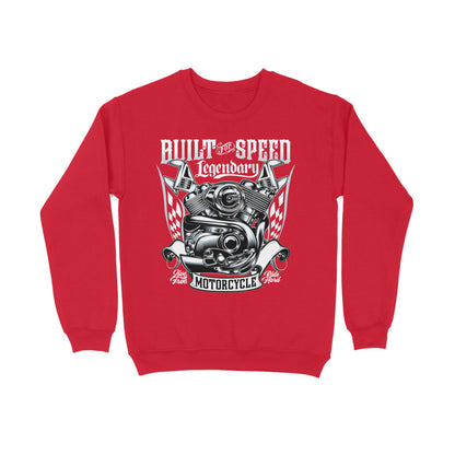 Built for Speed Legendary Motorcycle Sweatshirt