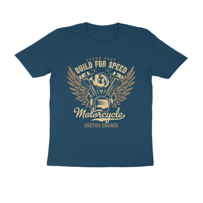 Build for Speed Motorcycle - Custom Engines T-Shirt