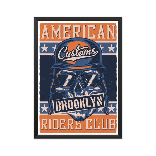 American Riders Club - Brooklyn Poster