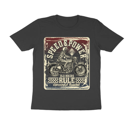 Old Bikers Rule - Vintage graphic T-Shirt