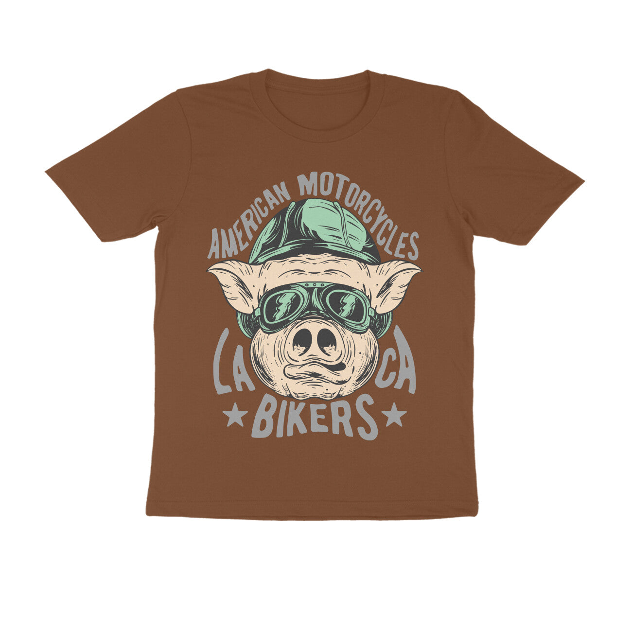 American Motorcycles LA California Bikers Wild Hogs T-Shirt