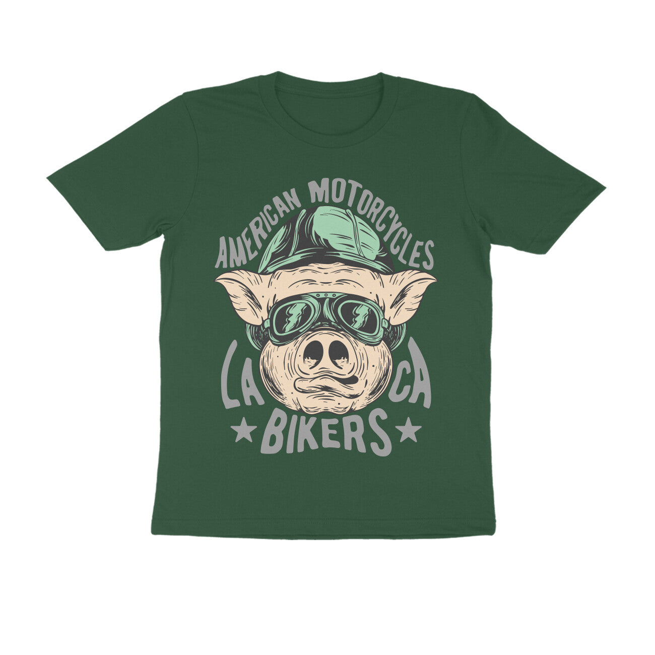 American Motorcycles LA California Bikers Wild Hogs T-Shirt