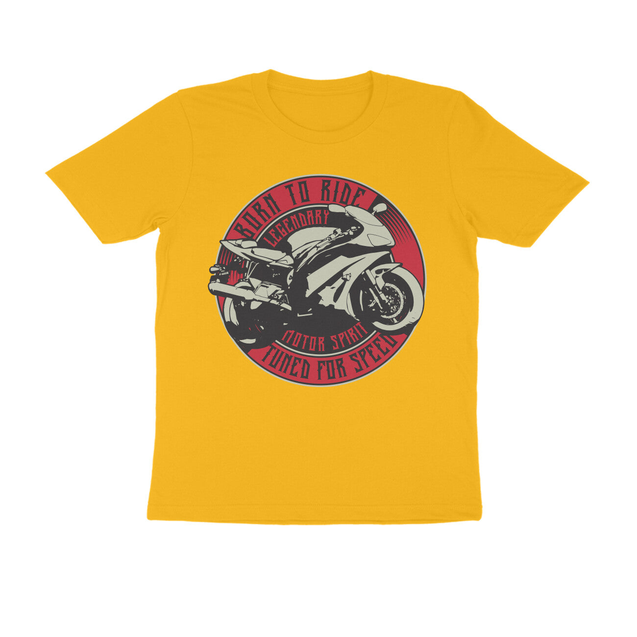 "Born to Ride, Legendary Spirit, Tuned for Speed" T-shirt