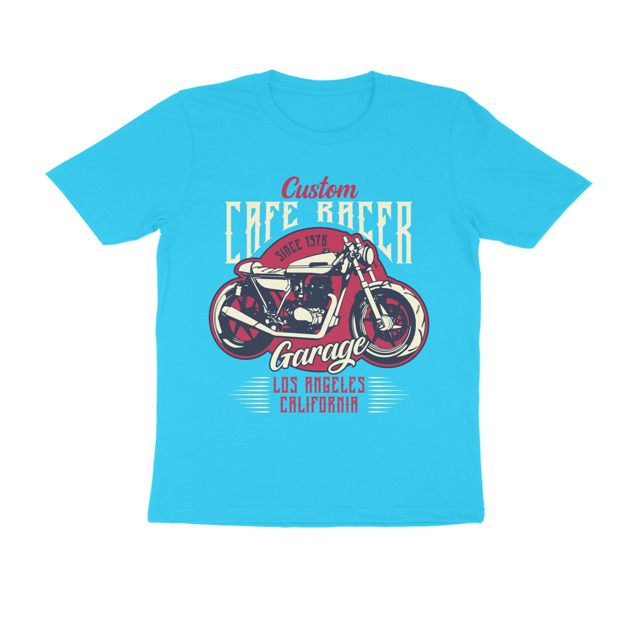 Custom Cafe Racer Garage Los Angeles California - T-Shirt