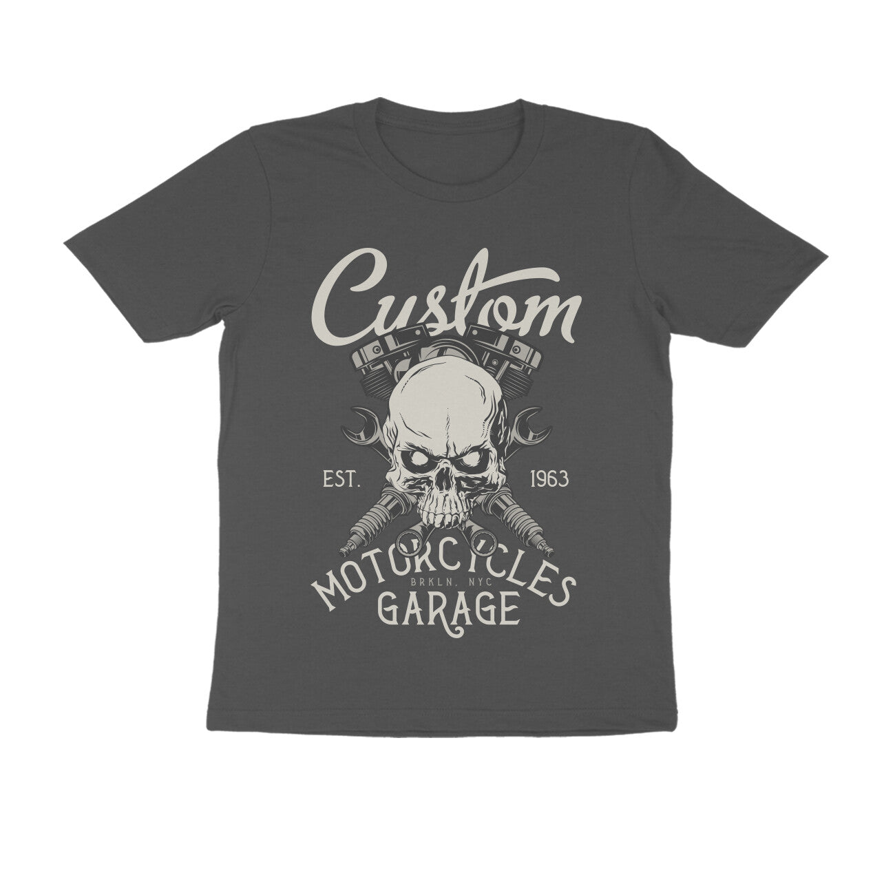 Custom Motorcycles Garage Estd. 1963 - T-Shirt