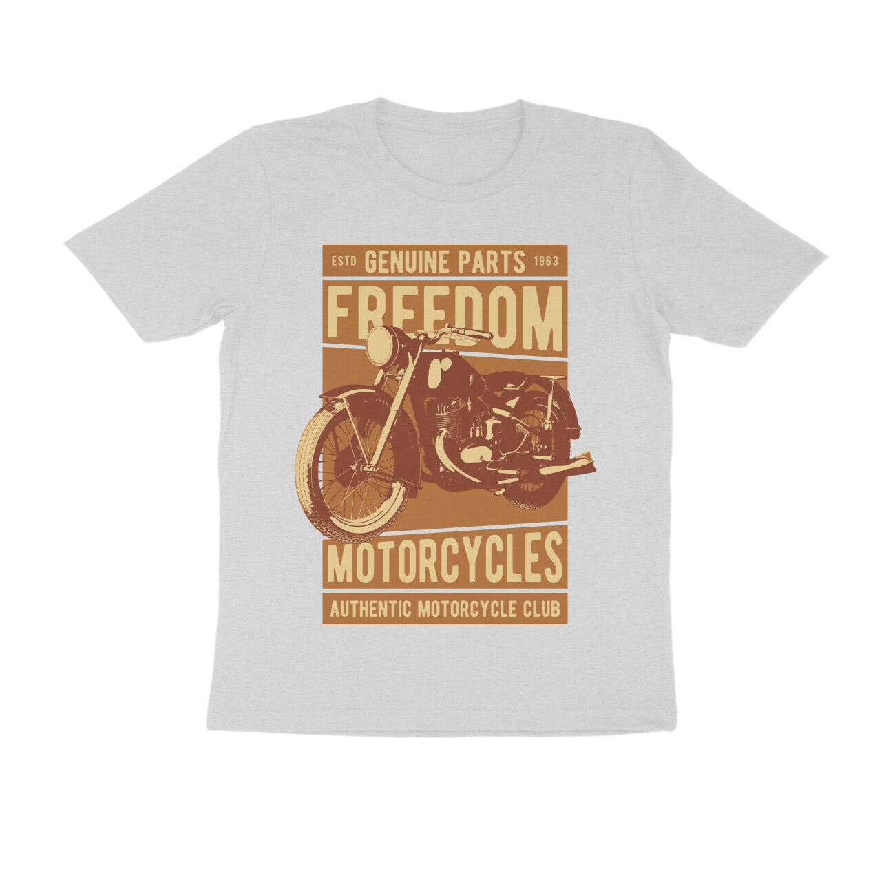 Freedom Motorcycles Authentic Motorcycle Club Vintage Motorcycle T