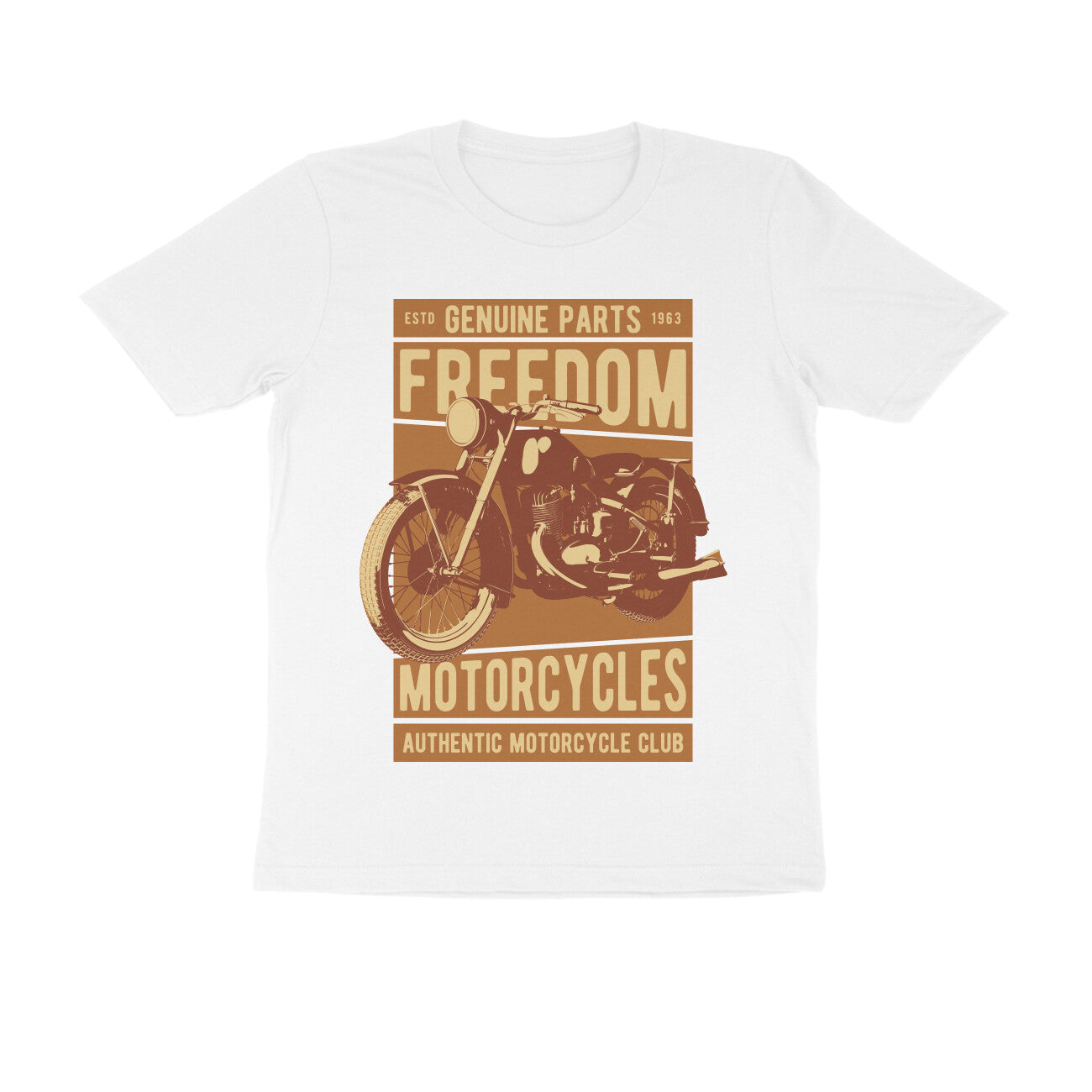 Freedom Motorcycles Authentic Motorcycle Club Vintage Motorcycle T