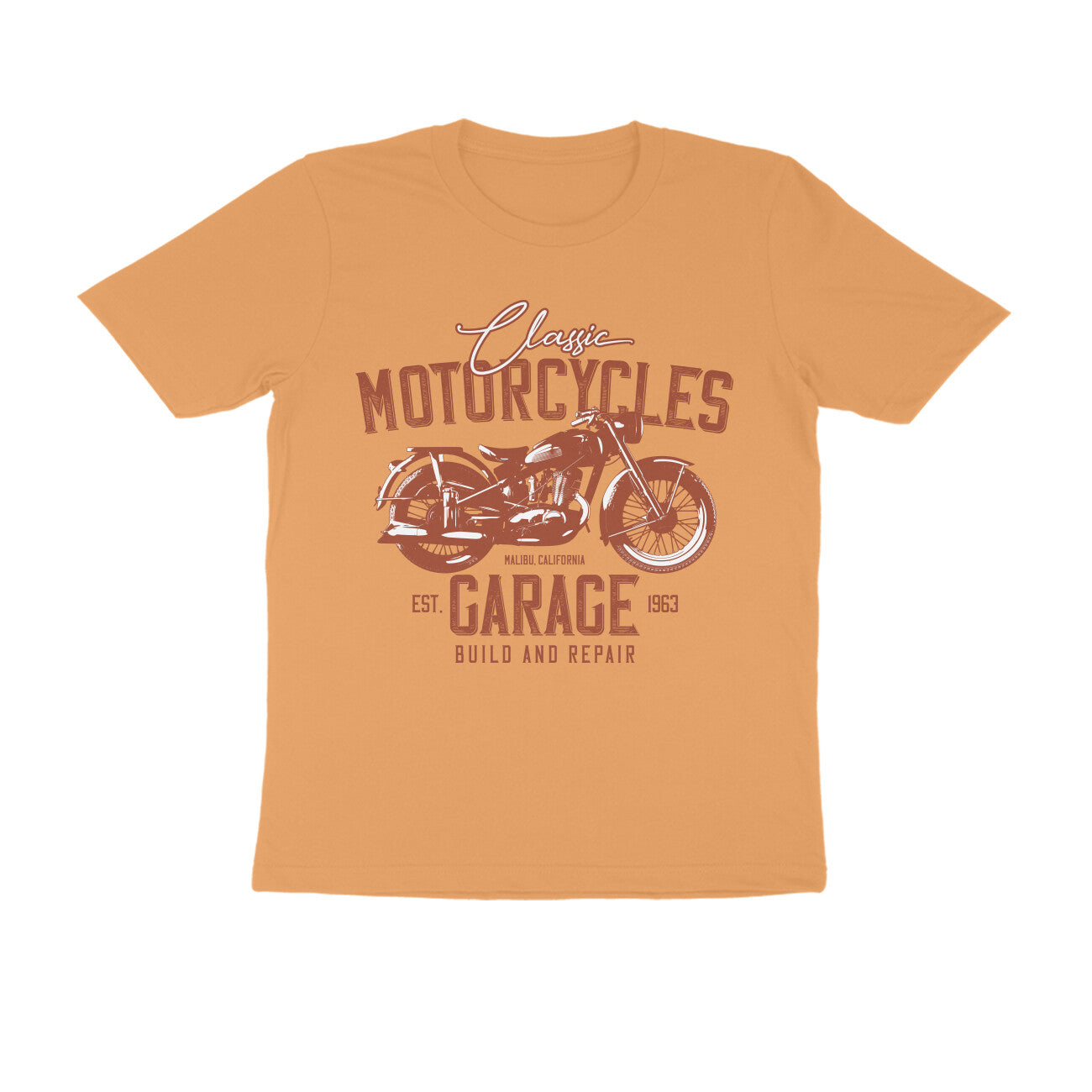 "Classic Motorcycles Garage Estd. 1963" T-Shirt