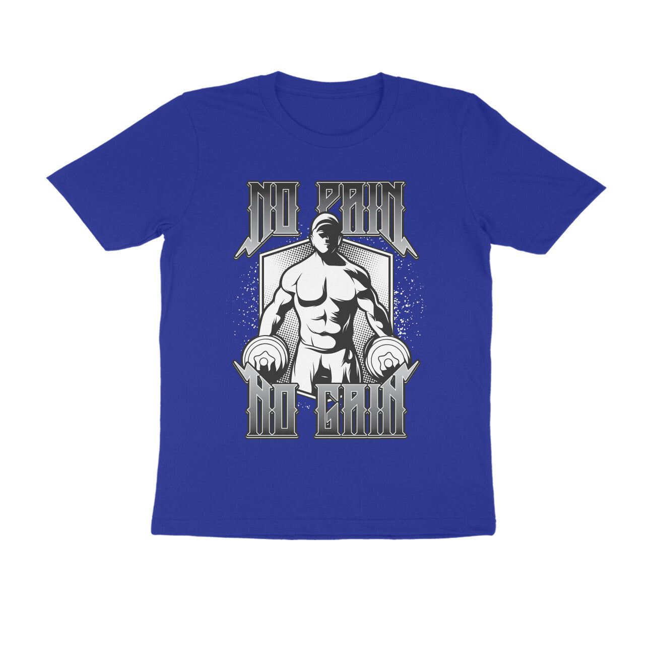 No Pain No Gain - Bodybuilding Motivational T-Shirt