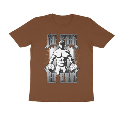 No Pain No Gain - Bodybuilding Motivational T-Shirt