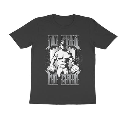 No Pain No Gain - Bodybuilding Motivational T-Shirt