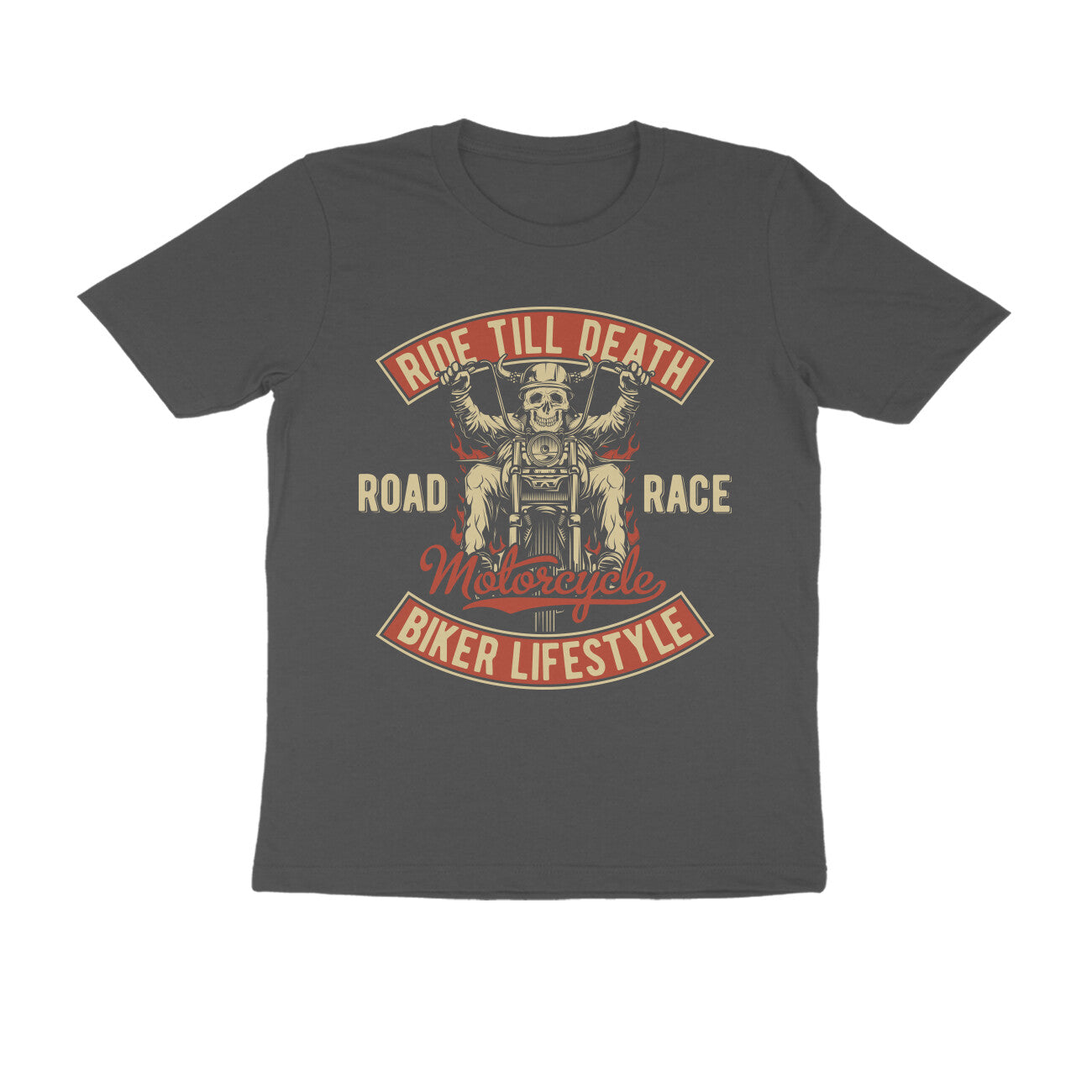 Ride till death - Biker Lifestyle T-Shirt - Bobber Society