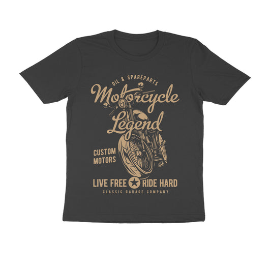 Motorcycle Legend - Live Free Ride Hard - T-Shirt - Bobber Society